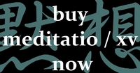 Buy meditatio / xv